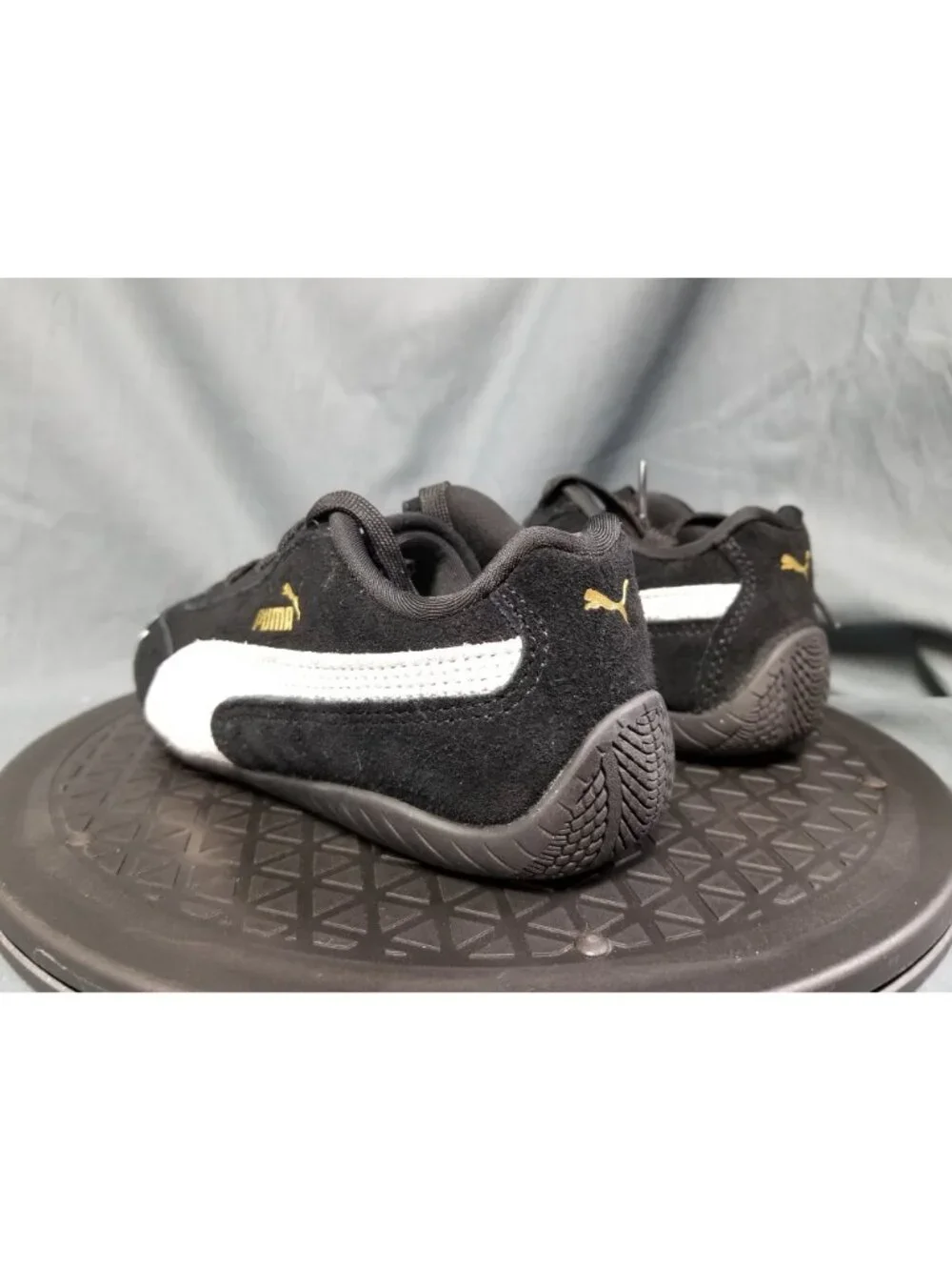 Puma Girls Speedcat PS Lace Up Sneakers Black Size 1c NEW NO BOX! - Picture 6 of 11